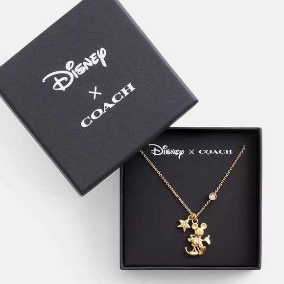 Coach Jewelry - 🐭🥰 Disney X Coach Holiday Charm Necklace